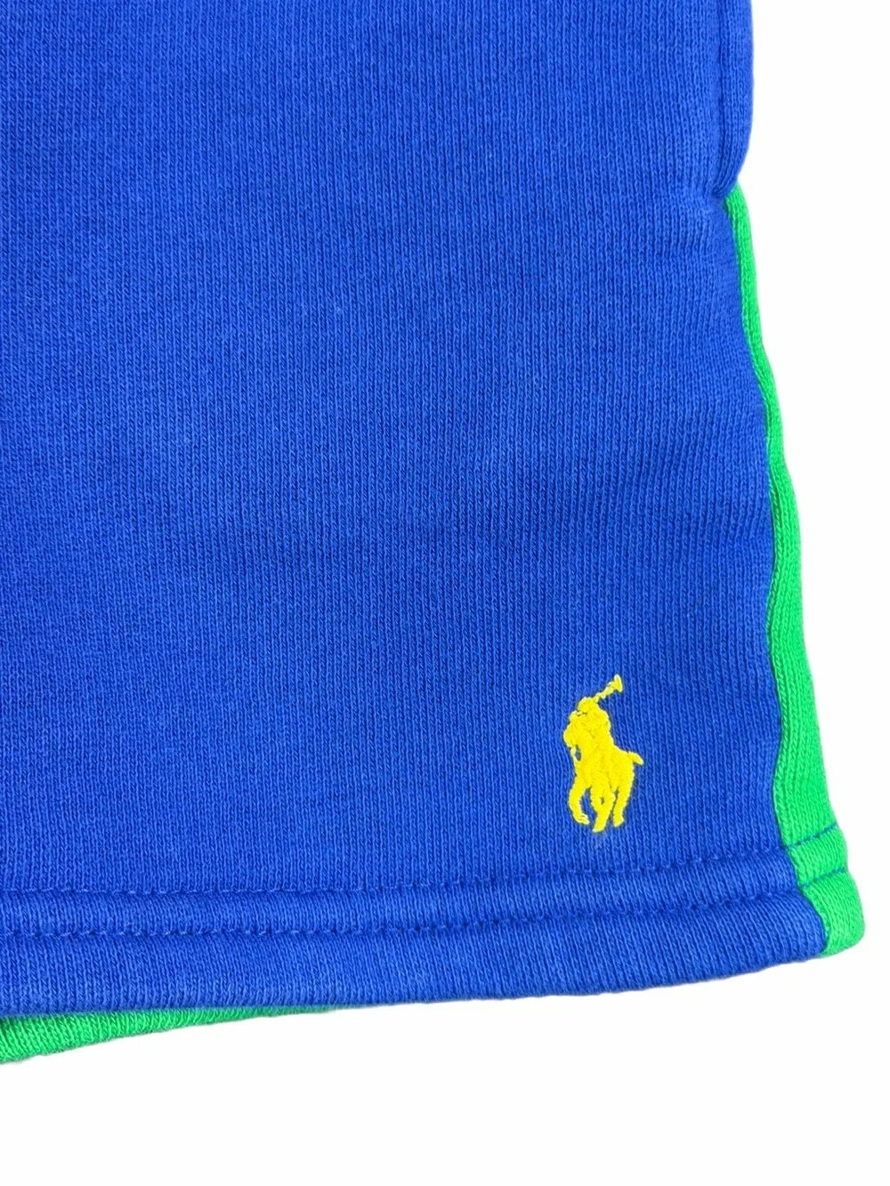 RALPH LAUREN Color-Blocked Fleece Shorts - 12M